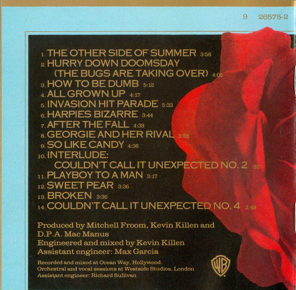 Elvis Costello  Mighty Like A Rose : Front + Inlay